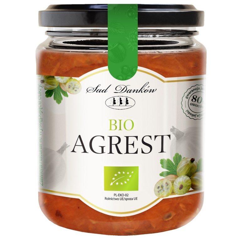 AGREST 80 % BIO 260 g - SAD DANKÓW