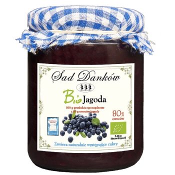 JAGODA 80 % BIO 260 g - SAD DANKÓW