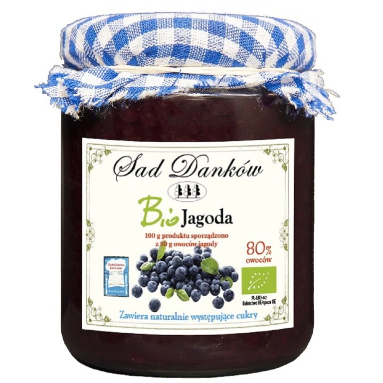 JAGODA 80 % BIO 260 g - SAD DANKÓW