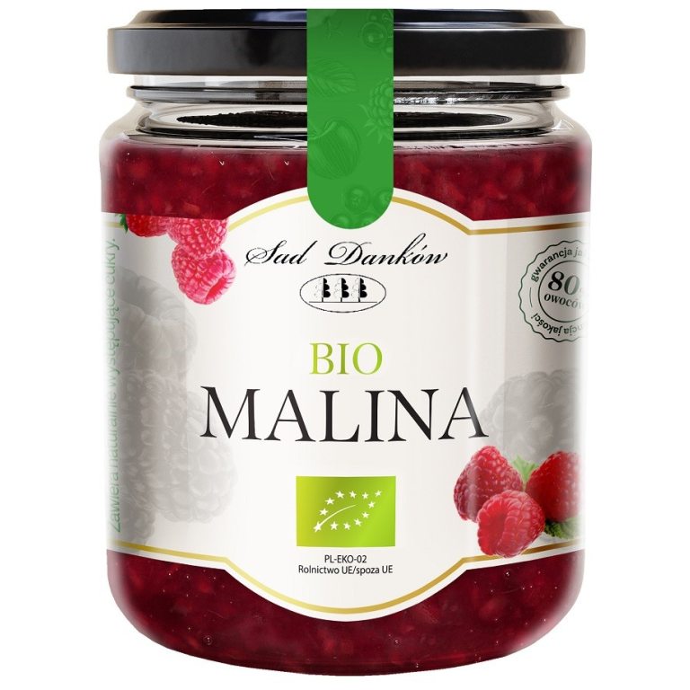 MALINA 80 % BIO 260 g - SAD DANKÓW