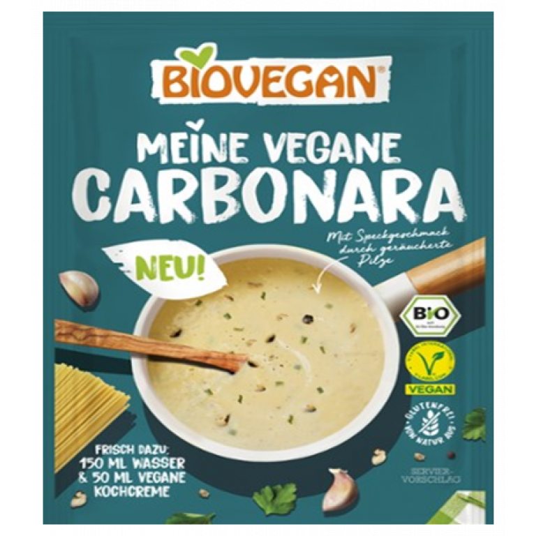 SOS CARBONARA WEGAŃSKI BEZGLUTENOWY BIO 27 g - BIOVEGAN