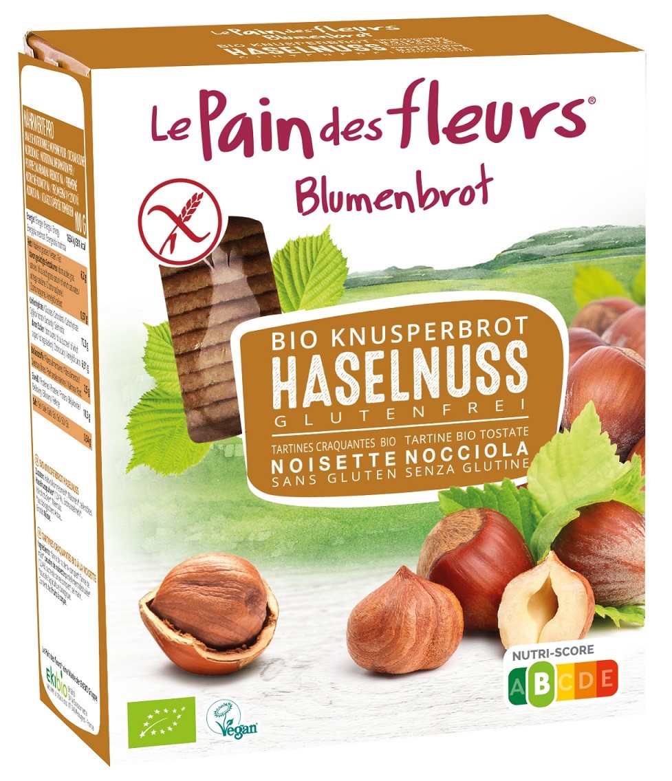 PIECZYWO CHRUPKIE ORZECHOWE BEZGLUTENOWE BIO 150 g - LE PAIN DES FLEURS