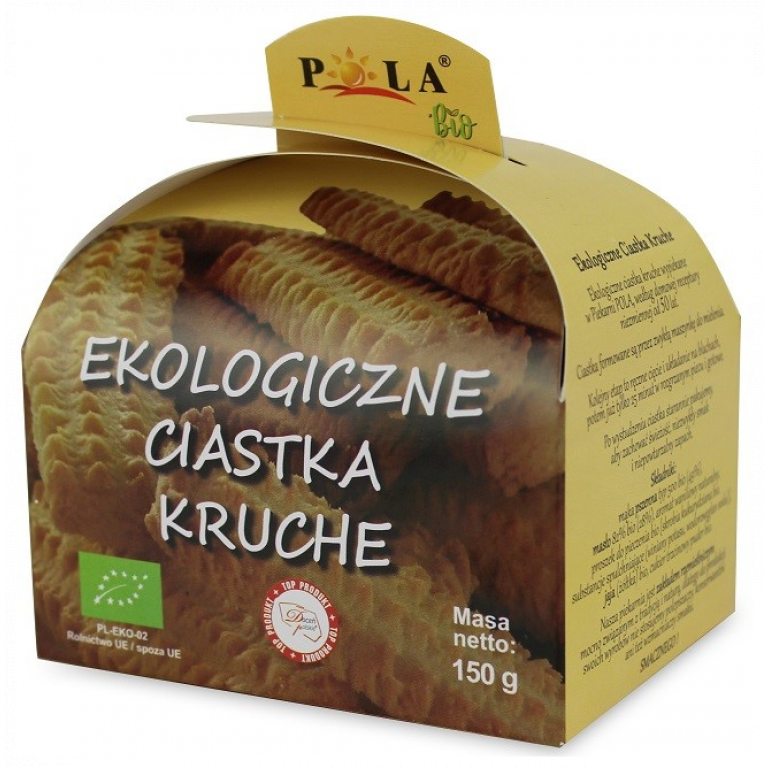 CIASTKA KRUCHE BIO 150 g - POLA