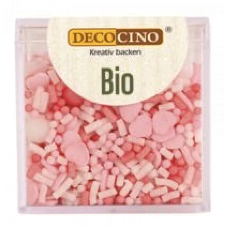 POSYPKA CUKROWA SERCA MIX BIO 60 g - DECOCINO (PRODUKT SEZONOWY)