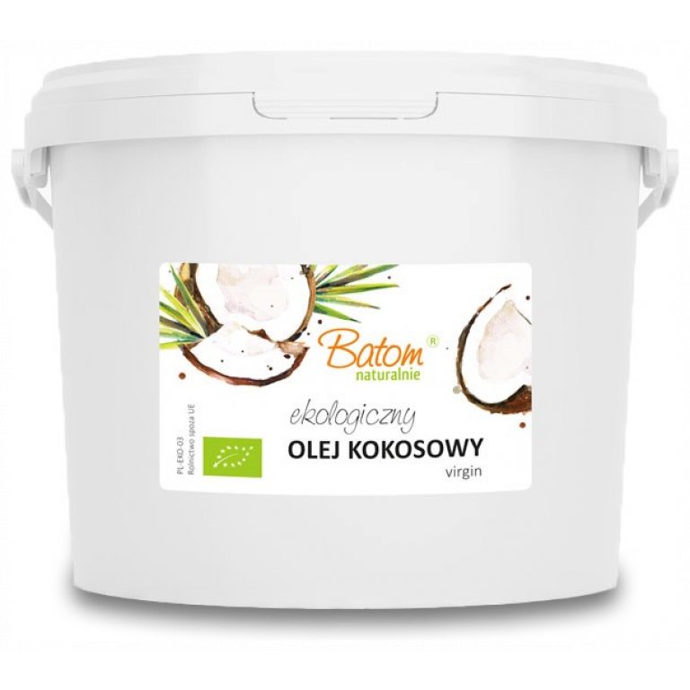 OLEJ KOKOSOWY VIRGIN BIO 10 L - HORECA (BATOM)