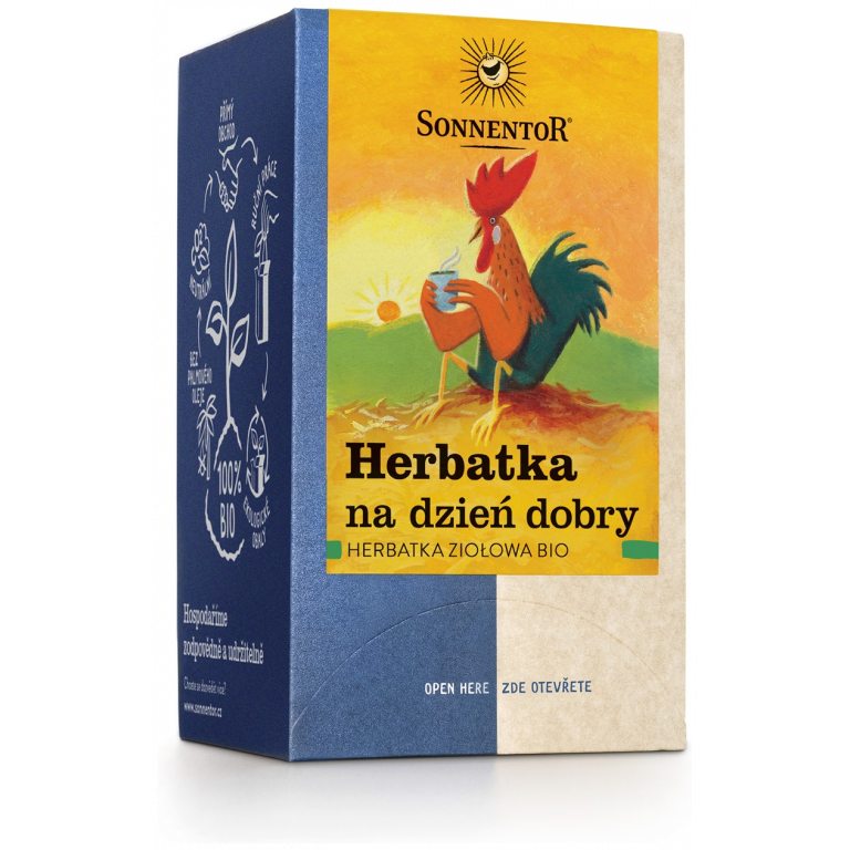 HERBATKA ZIOŁOWA NA DZIEŃ DOBRY (GOOD MORNING) BIO (18 x 1