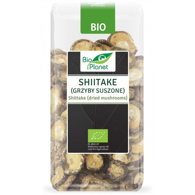 SHIITAKE (GRZYBY SUSZONE) BIO 50 g - BIO PLANET