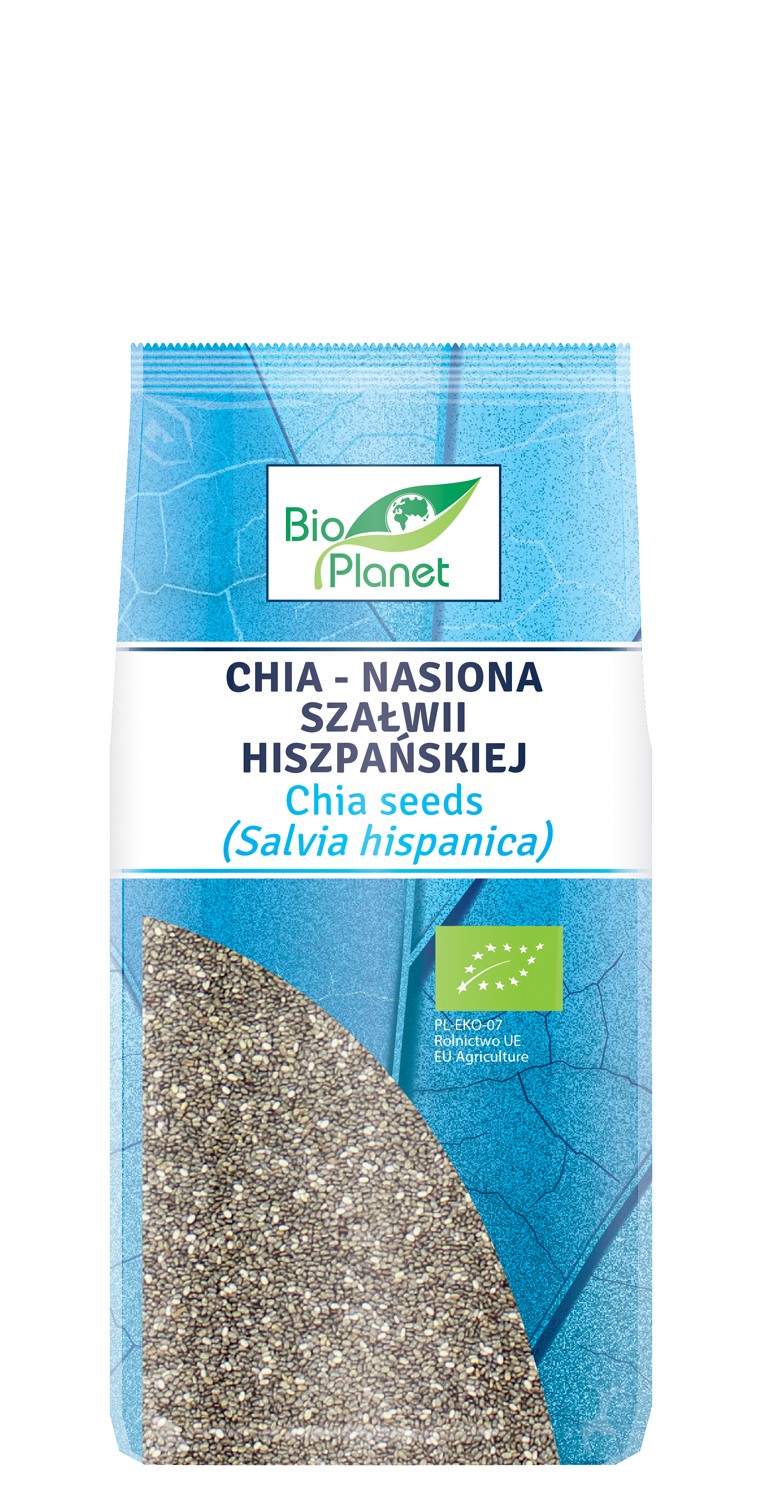 CHIA - NASIONA SZAŁWII HISZPAŃSKIEJ BIO 200 g - BIO PLANET