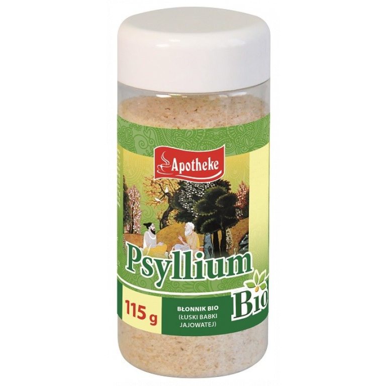 BŁONNIK (ŁUSKI BABKI JAJOWATEJ) BIO 115 g - APOTHEKE