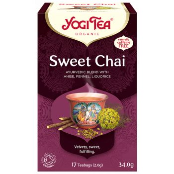 HERBATKA SŁODKI CHAI (SWEET CHAI) BIO (17 x 2 g) 34 g - YOGI TEA