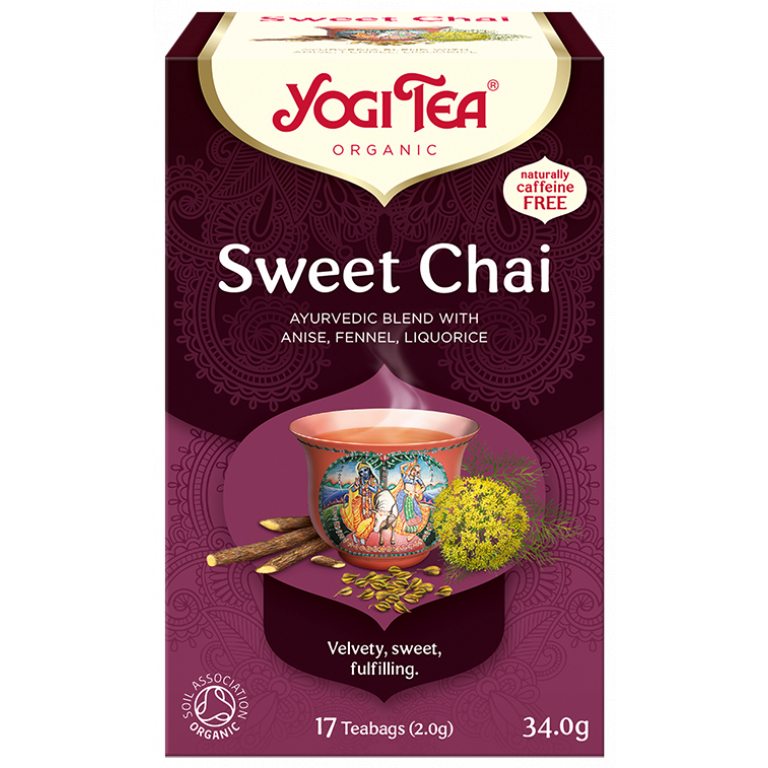 HERBATKA SŁODKI CHAI (SWEET CHAI) BIO (17 x 2 g) 34 g - YOGI TEA