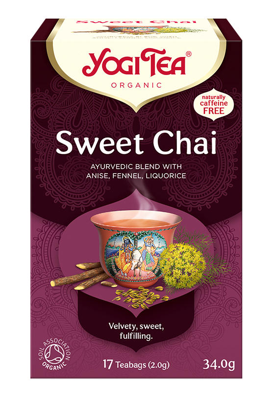 HERBATKA SŁODKI CHAI (SWEET CHAI) BIO (17 x 2 g) 34 g - YOGI TEA