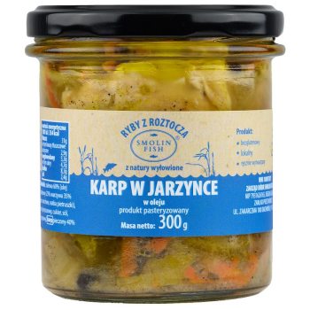 KARP W JARZYNCE BEZGLUTENOWY 300 g - SMOLIN FISH