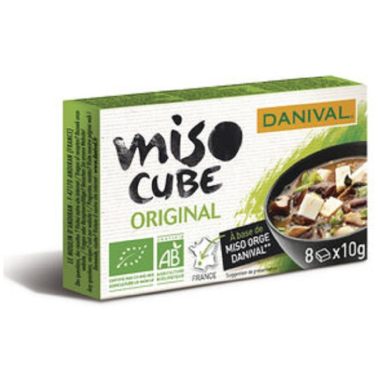 MISO KOSTKI BIO (8 x 10 g) 80 g - DANIVAL