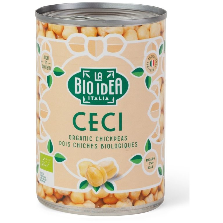 CIECIERZYCA W ZALEWIE BIO 400 g (240 g) - LA BIO IDEA