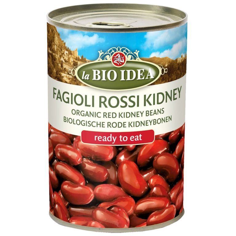 FASOLKA CZERWONA KIDNEY W ZALEWIE BIO 400 g (240 g) - LA BIO IDEA