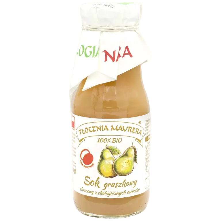 SOK GRUSZKOWY NFC BIO 300 ml - TŁOCZNIA MAURERA