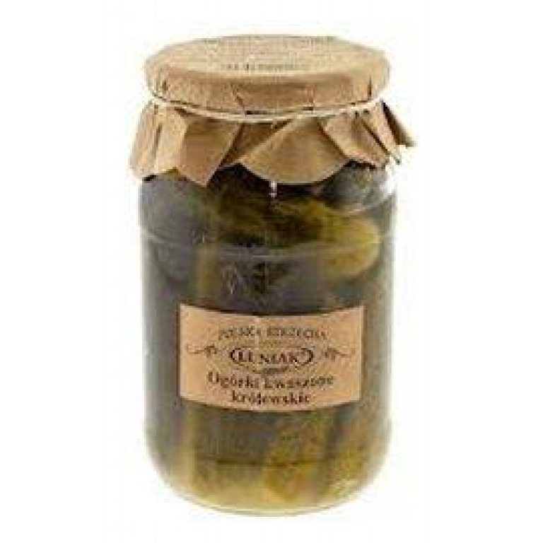 OGÓRKI KISZONE KRÓLEWSKIE 710 g (410 g) - LUNIAK