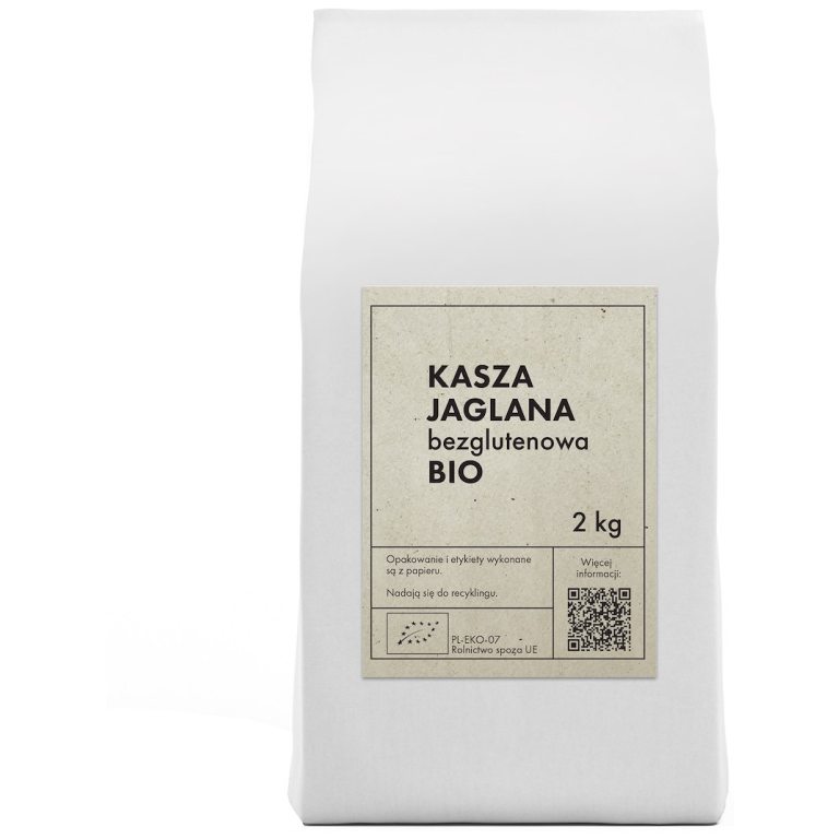 KASZA JAGLANA BEZGLUTENOWA BIO 2 kg - THE PLANET