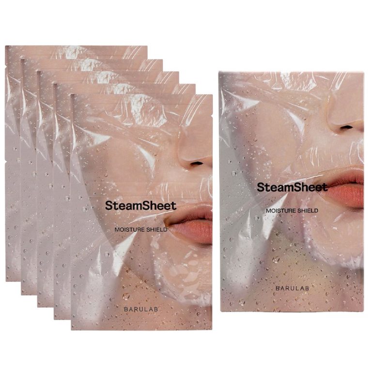 MASECZKI KOREAŃSKIE DO TWARZY W PŁACHCIE NAWILŻAJĄCA 5 SZTUK - BARULAB