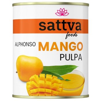 MANGO ALPHONSO PULPA 850 g - SATTVA (FOODS)