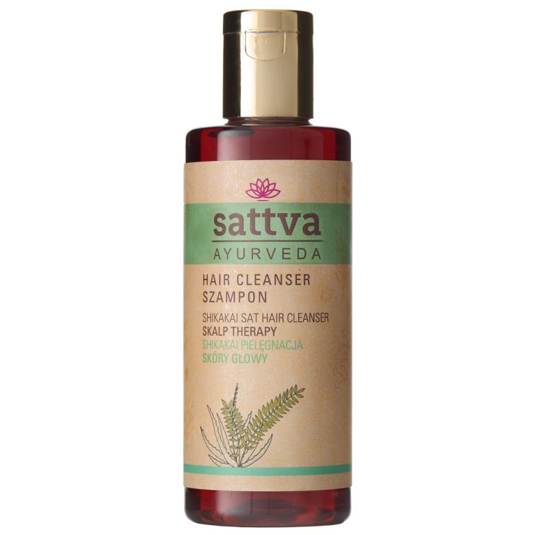 SZAMPON DO WŁOSÓW ZIOŁOWY SHIKAKAI 210 ml - SATTVA (AYURVEDA)