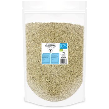 RYŻ BRĄZOWY DŁUGOZIARNISTY BEZGLUTENOWY BIO 5 kg - HORECA (BIO PLANET)
