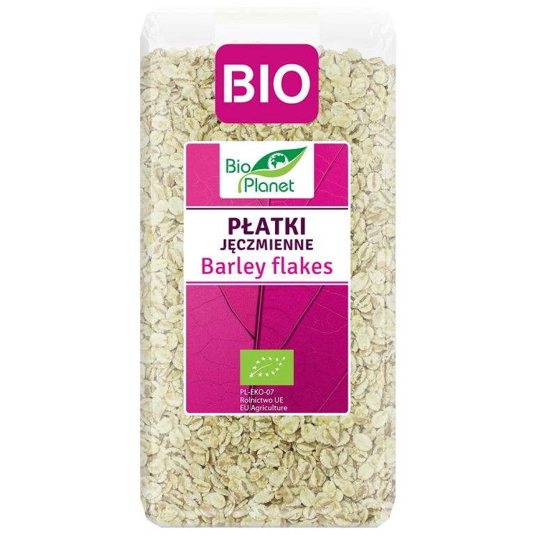 PŁATKI JĘCZMIENNE BIO 300 g - BIO PLANET
