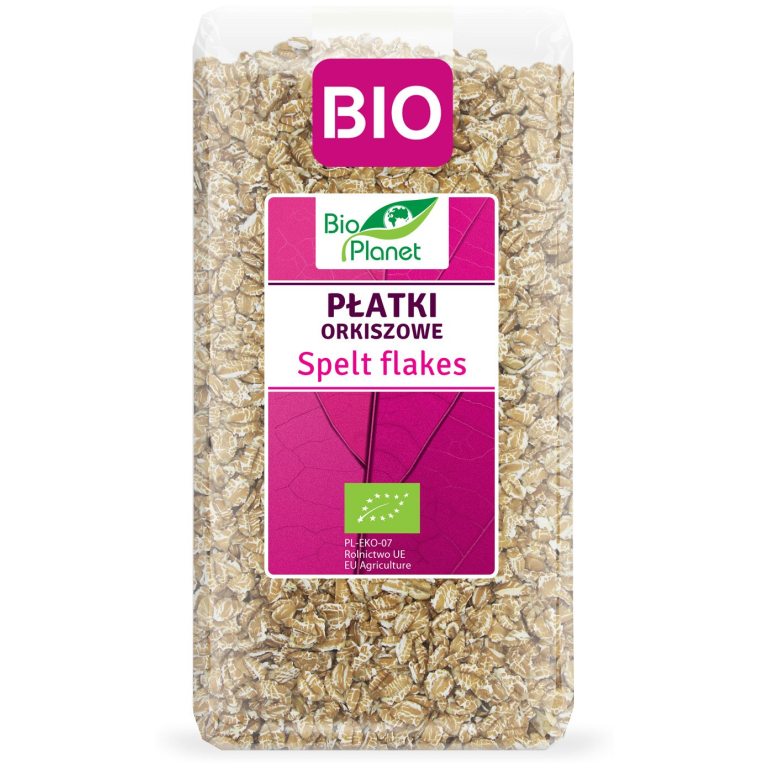 PŁATKI ORKISZOWE BIO 300 g - BIO PLANET