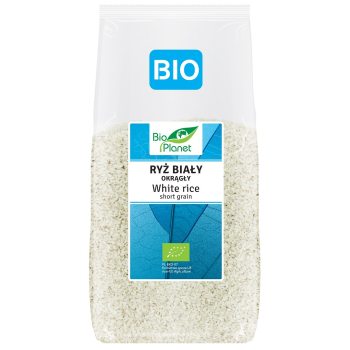 RYŻ BIAŁY OKRĄGŁY BIO 500 g - BIO PLANET