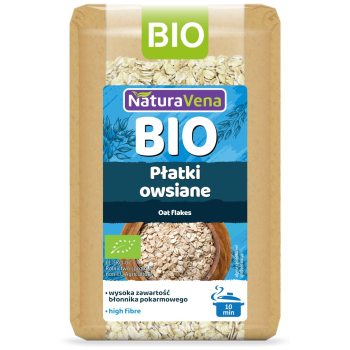 PŁATKI OWSIANE BIO 300 g - NATURAVENA