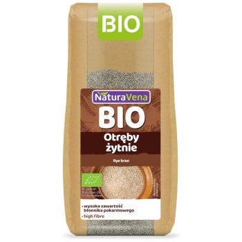 OTRĘBY ŻYTNIE BIO 200 g - NATURAVENA