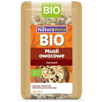 MUSLI OWOCOWE BIO 300 g - NATURAVENA