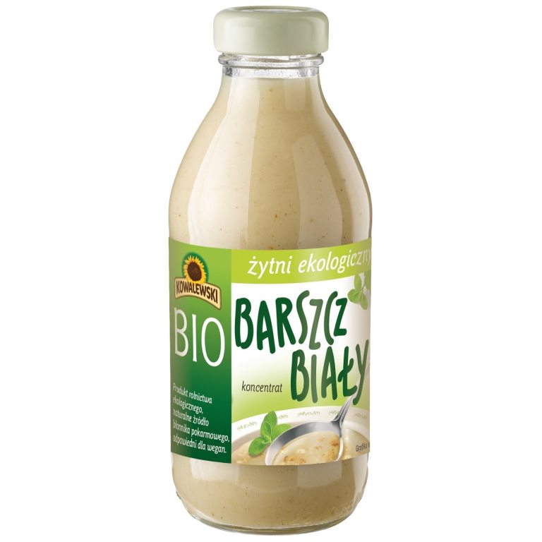 BARSZCZ BIAŁY ŻYTNI KONCENTRAT BIO 320 ml - KOWALEWSKI