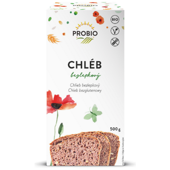 MIESZANKA DO WYPIEKU CHLEBA BEZGLUTENOWA BIO 500 g - PROBIO