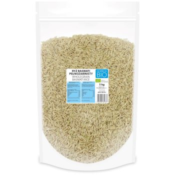 RYŻ BASMATI PEŁNOZIARNISTY BIO 5 kg - HORECA (BIO PLANET)