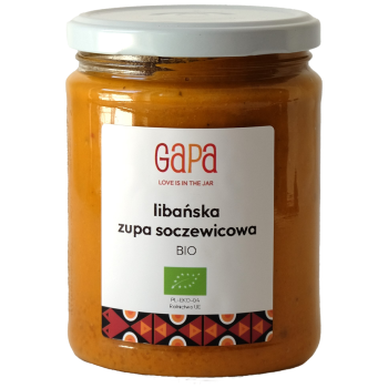 ZUPA Z SOCZEWICĄ LIBAŃSKA BIO 450 g - GAPA