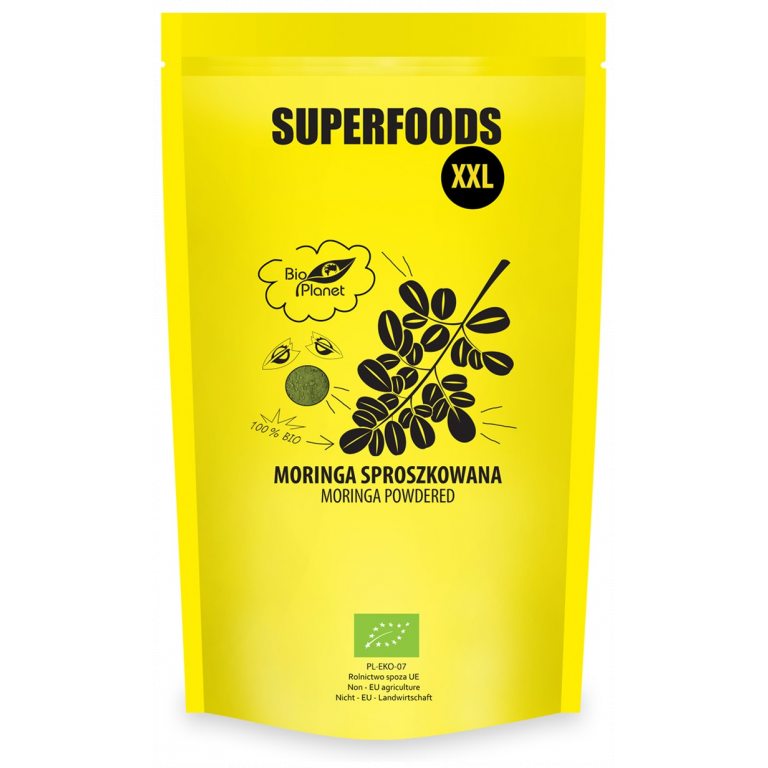 MORINGA SPROSZKOWANA BIO 500 g - BIO PLANET