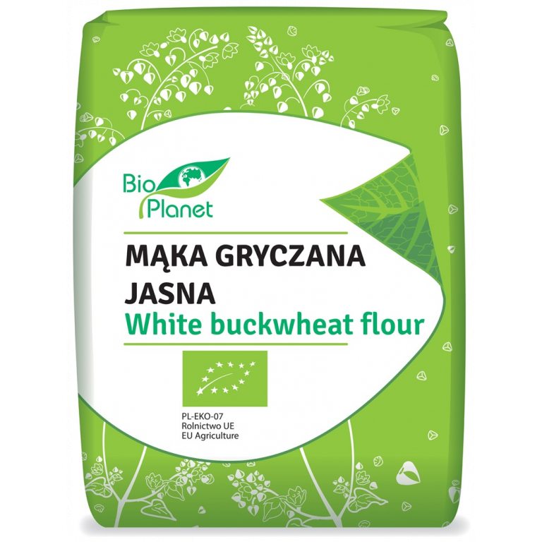 MĄKA GRYCZANA JASNA BIO 1 kg - BIO PLANET