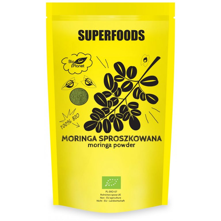 MORINGA SPROSZKOWANA BIO 150 g - BIO PLANET