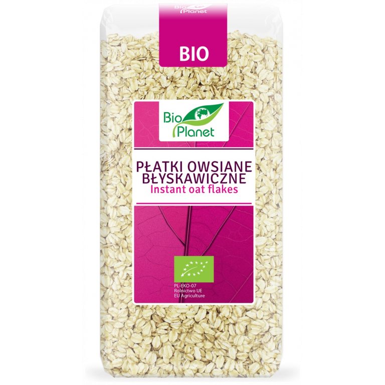 PŁATKI OWSIANE BŁYSKAWICZNE BIO 300 g - BIO PLANET