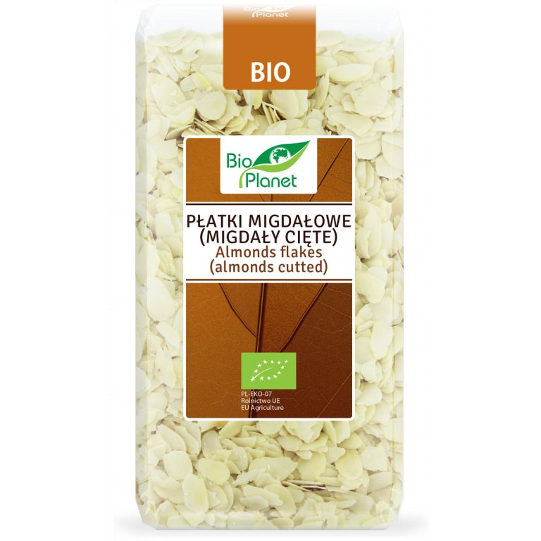 PŁATKI MIGDAŁOWE BIO 300 g - BIO PLANET