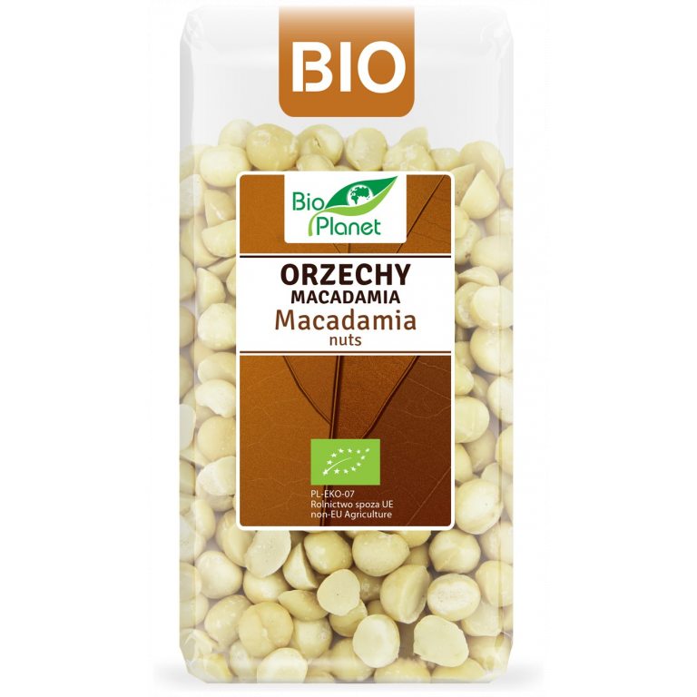 ORZECHY MACADAMIA BIO 350 g - BIO PLANET