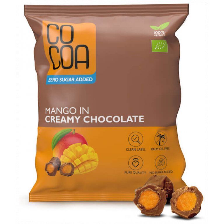 MANGO W CZEKOLADZIE CREAMY BEZ DODATKU CUKRU BIO 70 g - COCOA