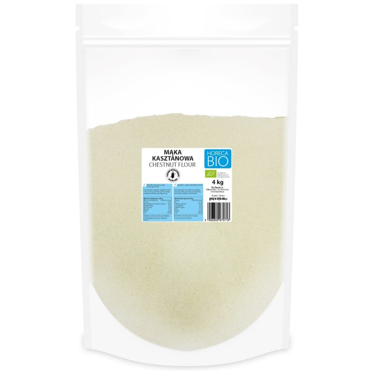 MĄKA KASZTANOWA BEZGLUTENOWA BIO 4 kg - HORECA (BIO PLANET)