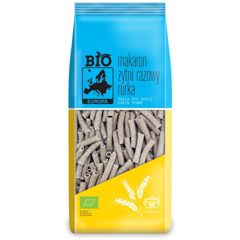 MAKARON (ŻYTNI RAZOWY) RURKA BIO 400 g - BIO PLANET