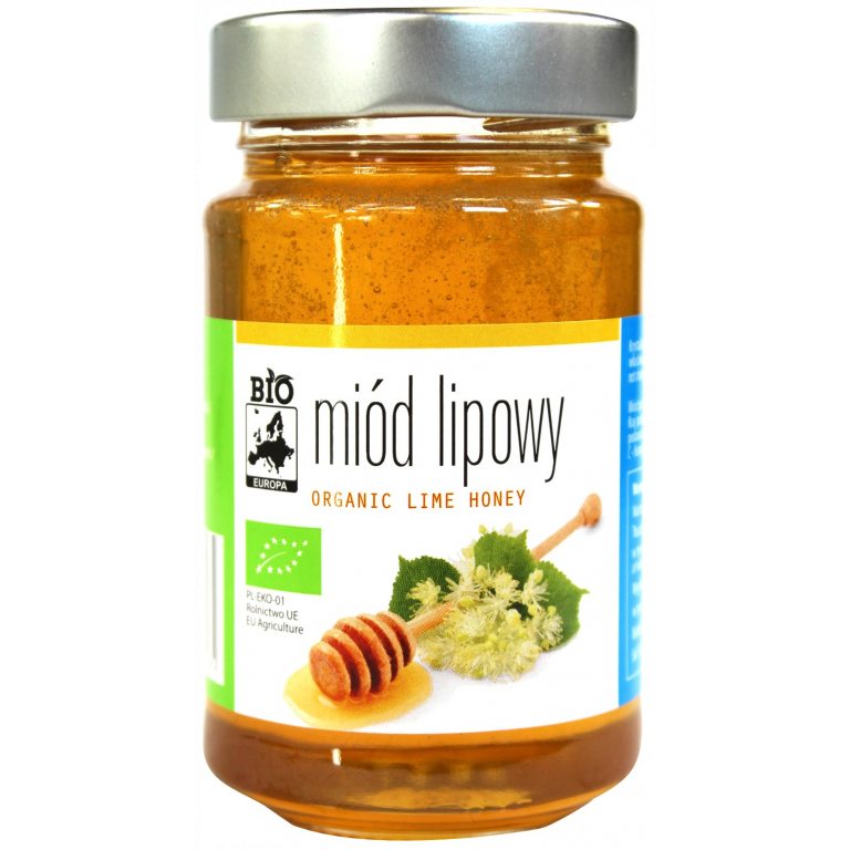 MIÓD NEKTAROWY LIPOWY BIO 300 g - BIO PLANET