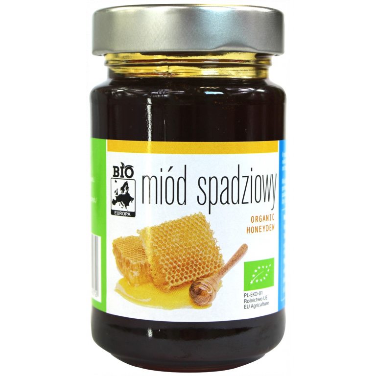 MIÓD SPADZIOWY BIO 300 g - BIO PLANET