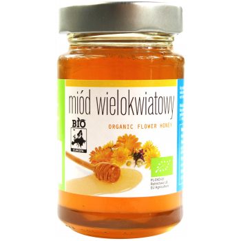 MIÓD NEKTAROWY WIELOKWIATOWY BIO 300 g - BIO PLANET