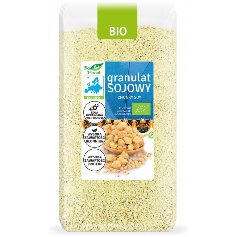 GRANULAT SOJOWY BIO 200 g - BIO PLANET